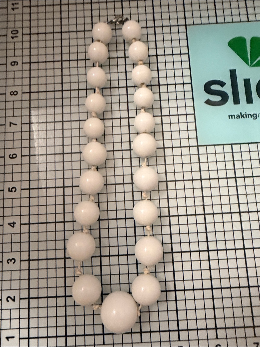Classic White Beaded Statement Necklace - Women Jewelry